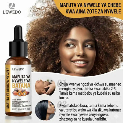 Hair strengthin oil &Derma roller FREE