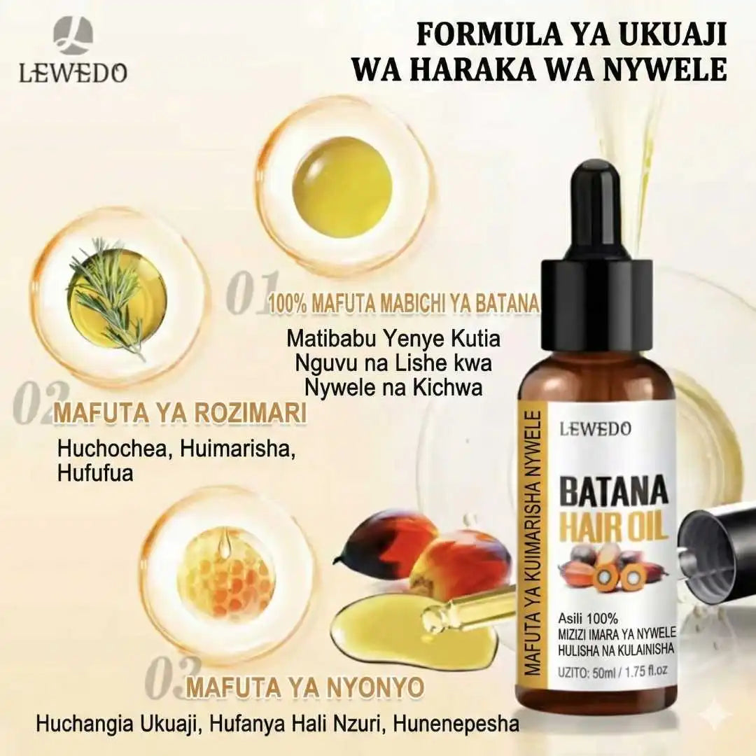 Hair strengthin oil &Derma roller FREE