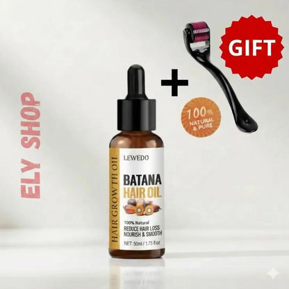 Hair strengthin oil &Derma roller FREE