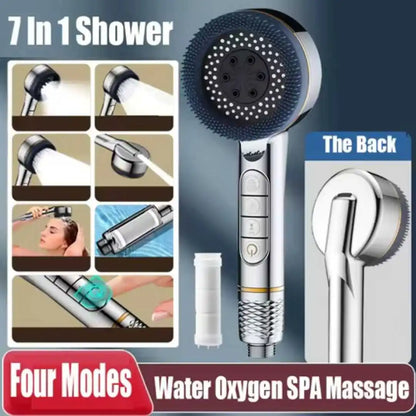 Filtered Supercharged Shower Head