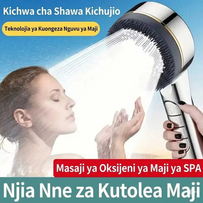 Filtered Supercharged Shower Head