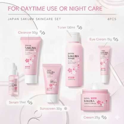 Sakura Skin Care Set
